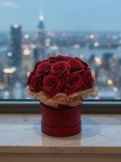 Róże Mydlane Flowerbox Czerwone Wieczne Kwiaty Prezent Dla Niej Elegancki